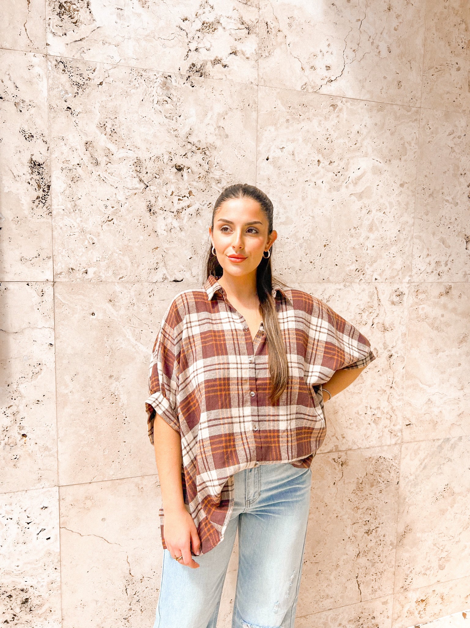How To: Plaid Top From Day To Night